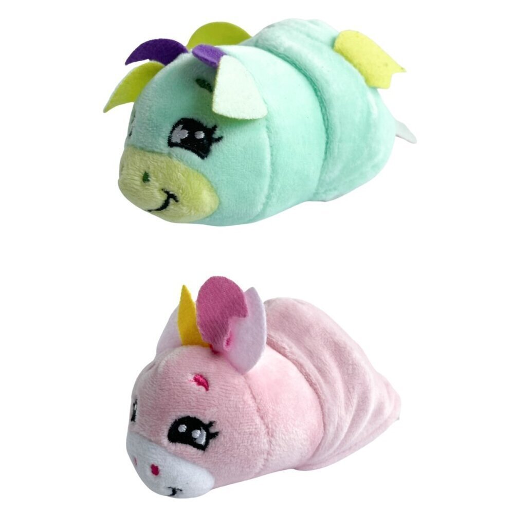 Mini Keychain Mushmillow Flipazoo Unicorn 2-in-1 Plushie Stuffed Animal Kids Toy
